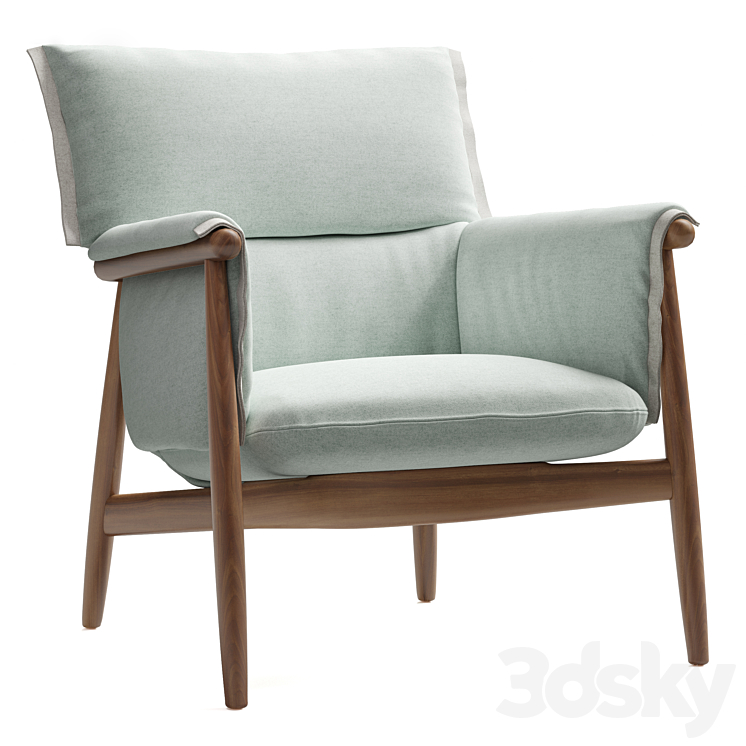 Carl Hansen E015 EMBRACE 3DS Max - thumbnail 2