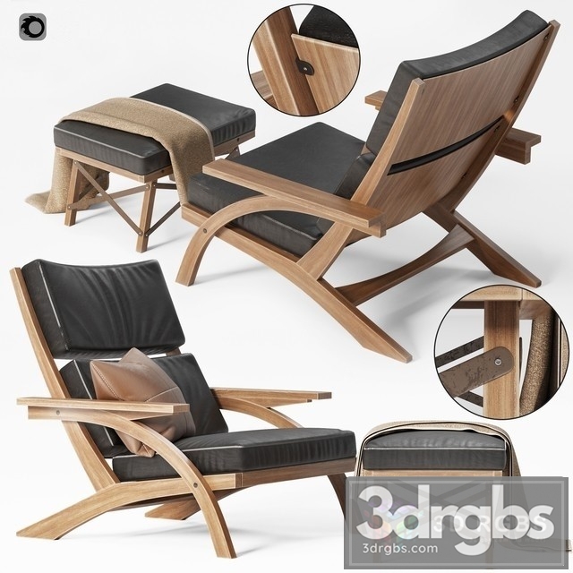 Carlos Motta Taguaba Armchair 3dsmax Download - thumbnail 1