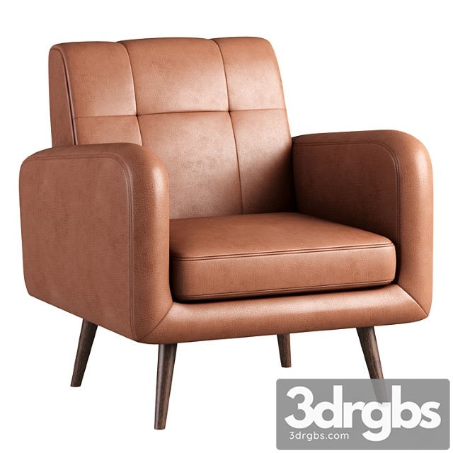 Carson carrington keflavik mid-century arm chair 3dsmax Download - thumbnail 1