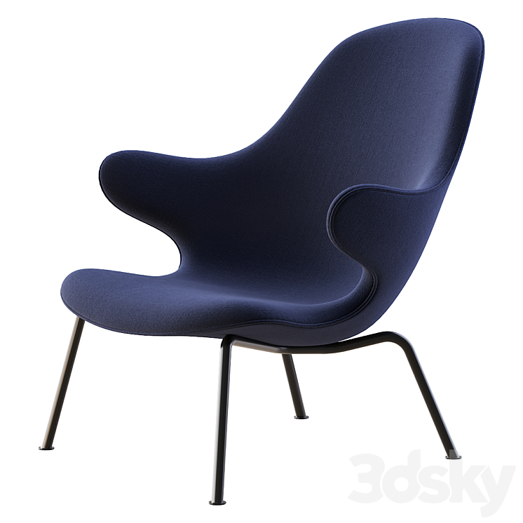 Catch lounge chair JH14 3DS Max - thumbnail 2