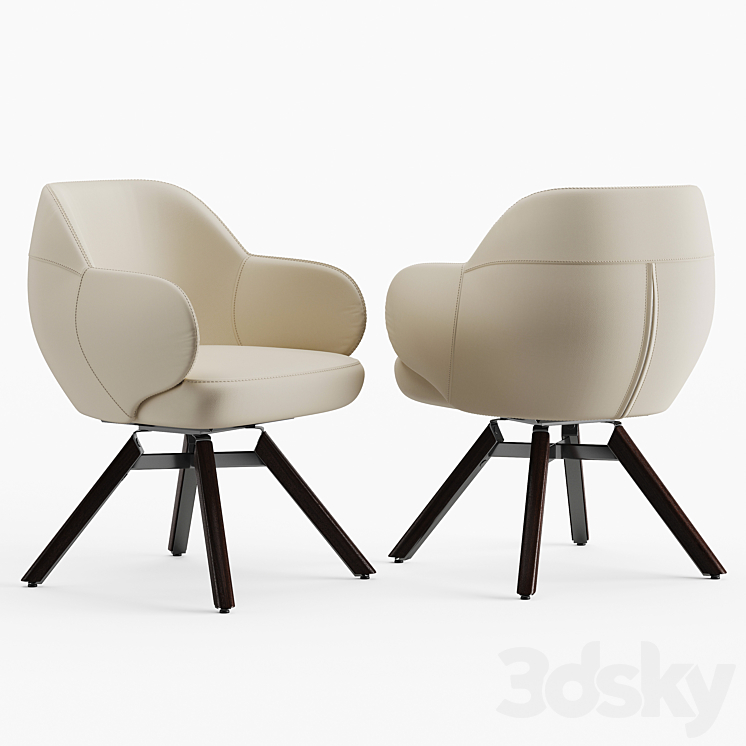 Cattelan Italia Bombe armchair 3DS Max - thumbnail 2