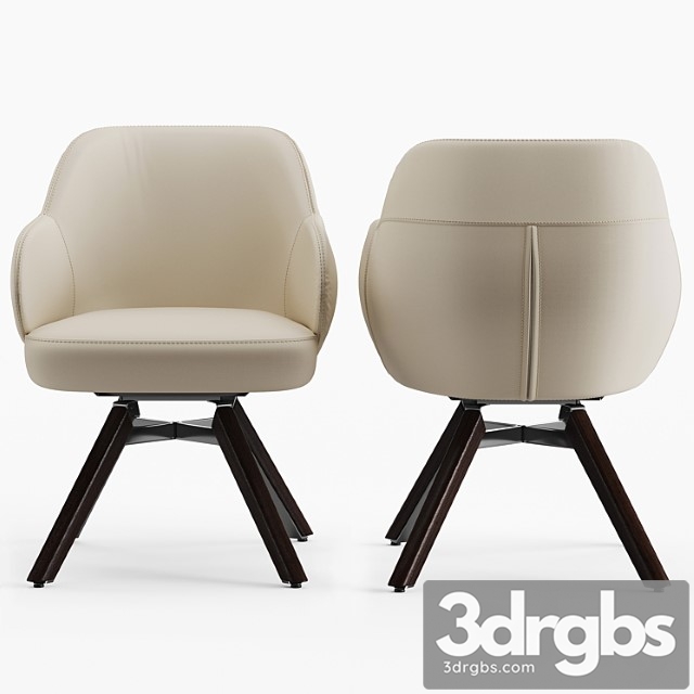 Cattelan italia bombe armchair 3dsmax Download - thumbnail 1