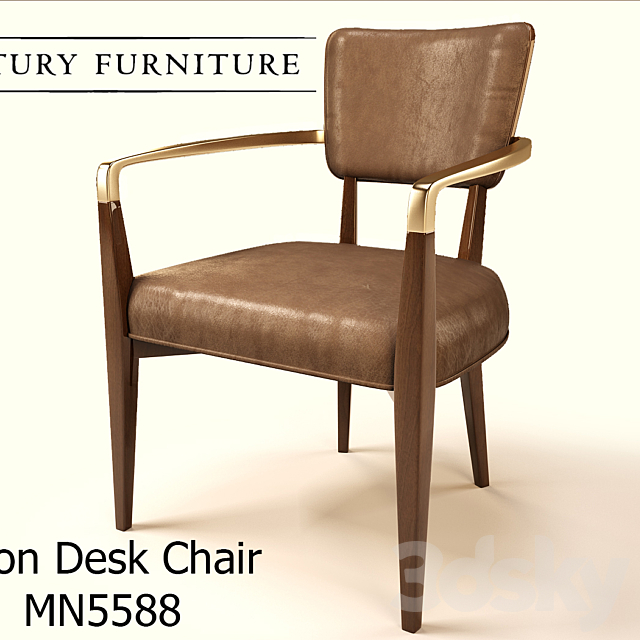 Century Furniture Elton Desk Chair MN5588 3ds Max - thumbnail 1