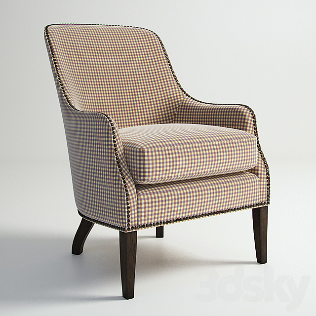 Century Furniture Vale Chair – 11-759 3DSMax File - thumbnail 1