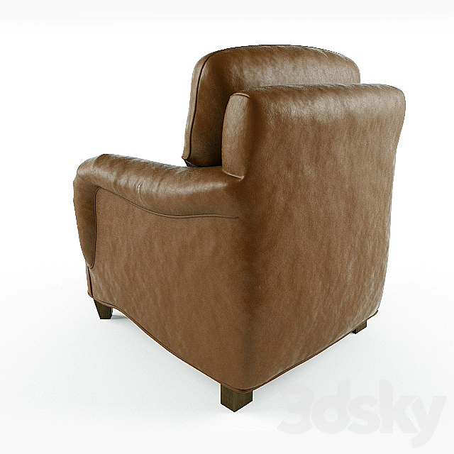 Century Signature Yates Chair – 11-767 3DSMax File - thumbnail 2