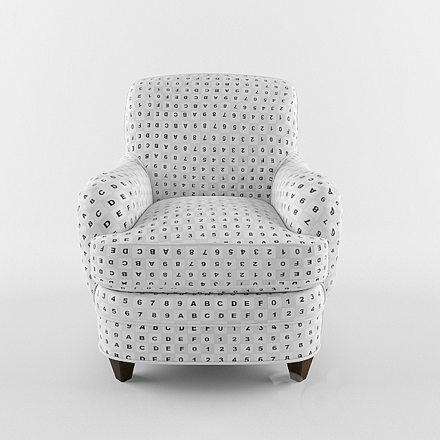 Century Signature Yates Chair – 11-767 3DSMax File - thumbnail 3