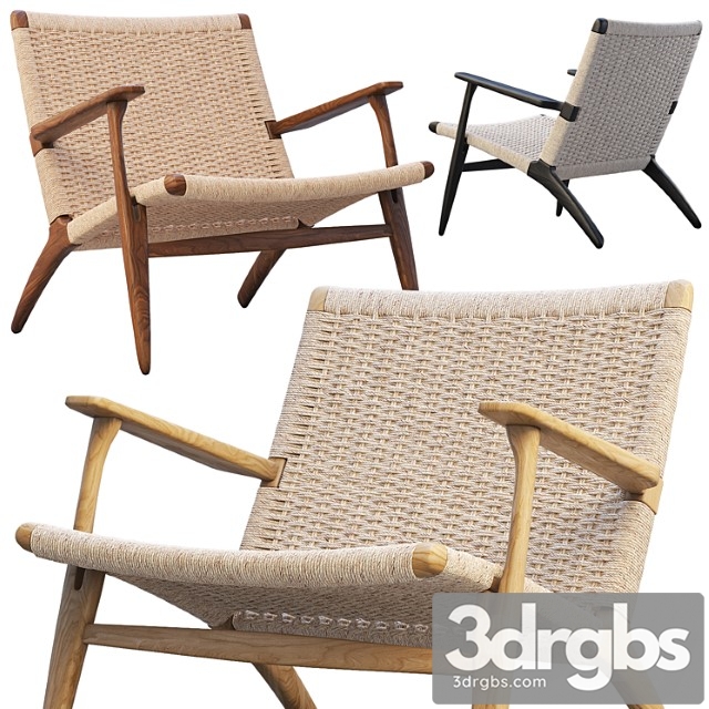 Ch25 lounge chair (4 colors) 3dsmax Download - thumbnail 1