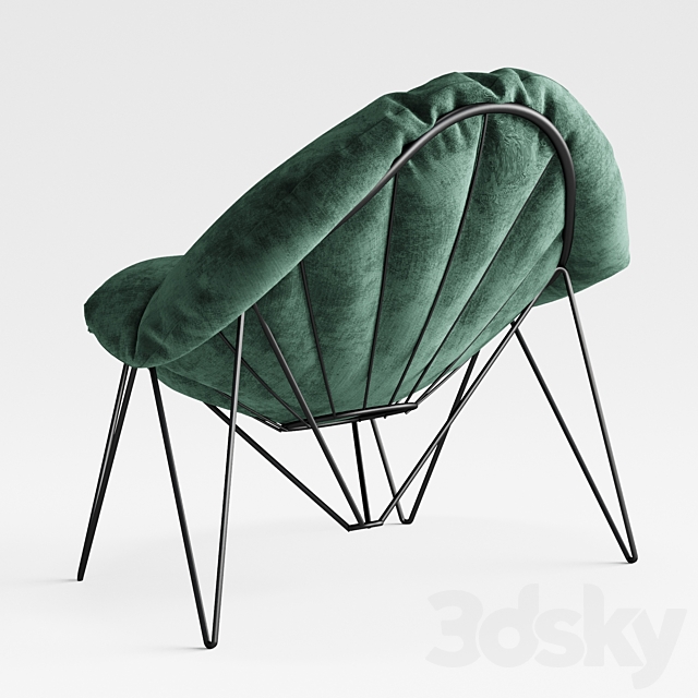 CHAIR 2872 model Loft Designe 3DS Max Model - thumbnail 2