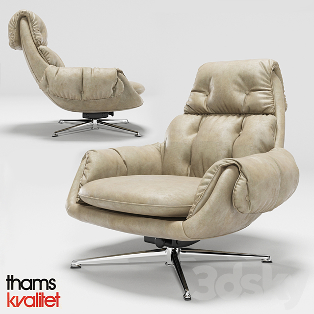 chair 3DS Max Model - thumbnail 2