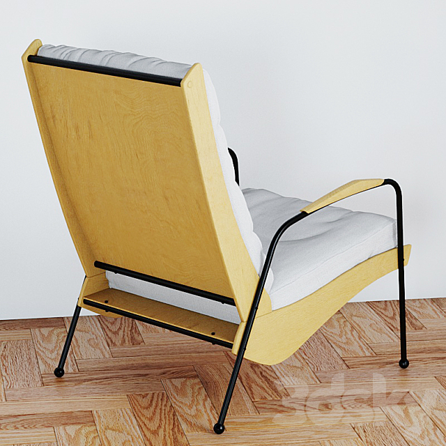 Chair 3DS Max Model - thumbnail 2