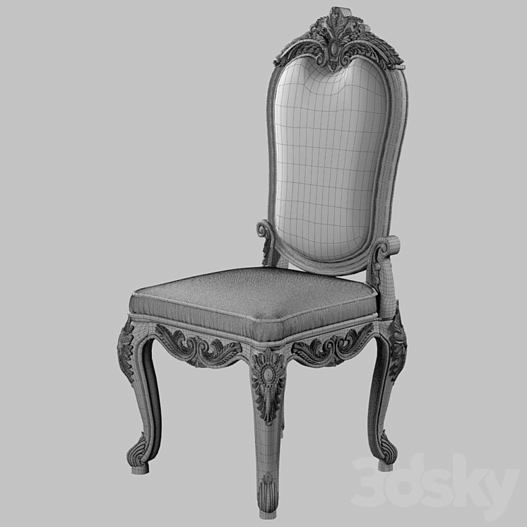 Chair Asnaghi Interiors LA BOUTIQUE 3DS Max - thumbnail 2