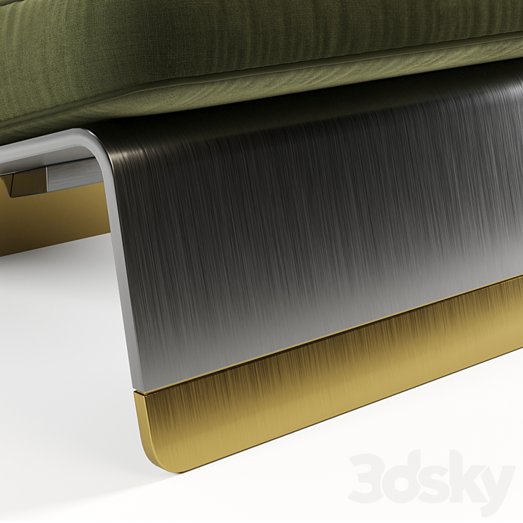 Chair baxter greta 3DS Max - thumbnail 2