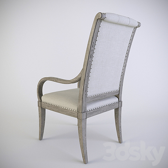 Chair Bernhardt Marquesa Arm Chair (359-542) 3DSMax File - thumbnail 2