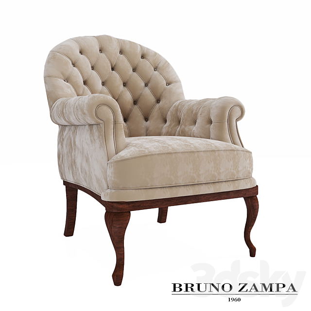 Chair Bruno Zampa Venice 3DSMax File - thumbnail 1