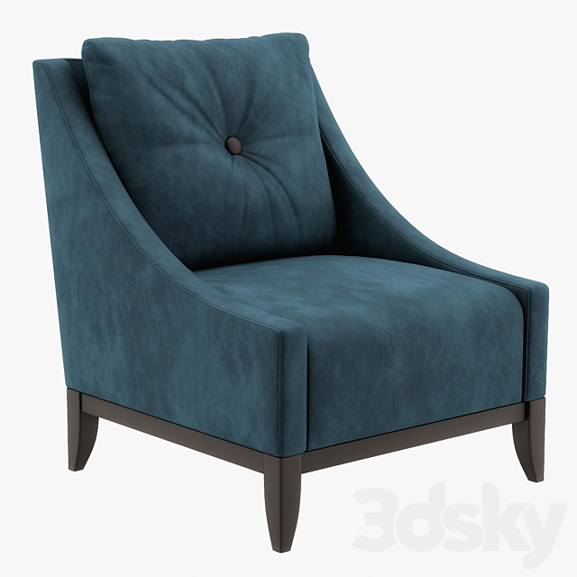 Chair Dorotea by Seven Sedie 3DSMax File - thumbnail 1