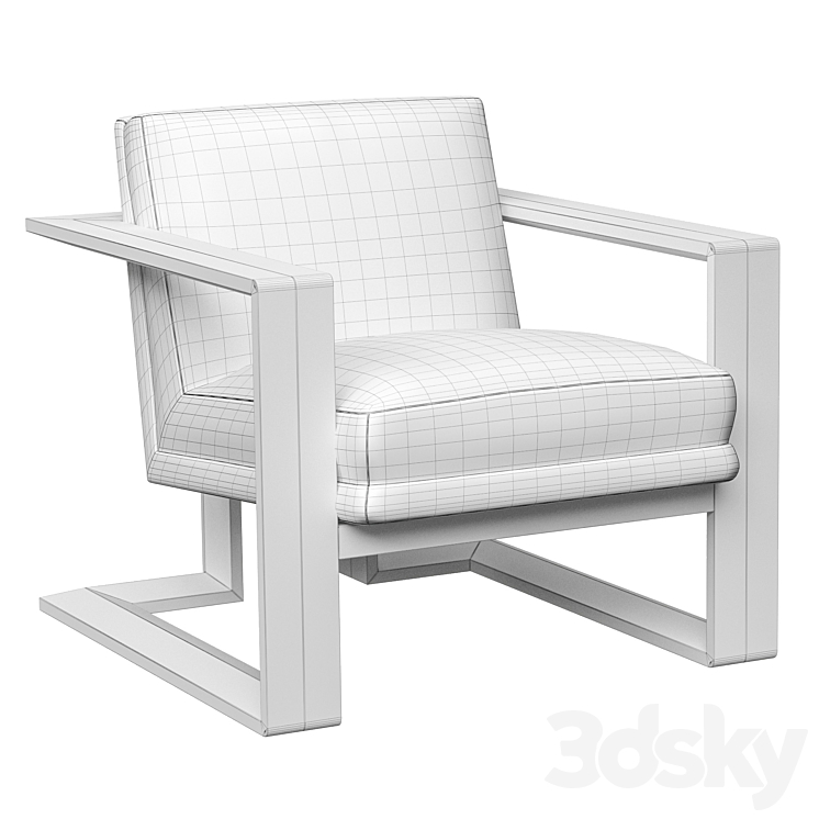 Chair Elements Chair Caracole M050-017-132-A 3DS Max - thumbnail 2