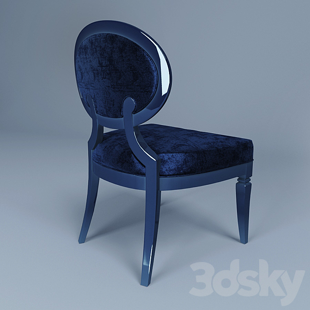 Chair Elledue Il Novecento LA 472 3ds Max - thumbnail 2