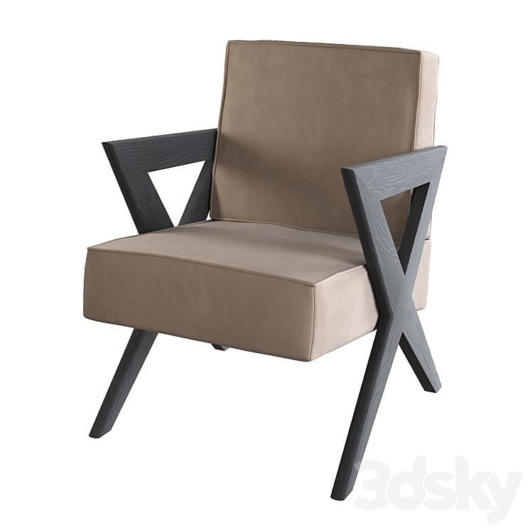 Chair Felippe by Eichholtz 3DS Max - thumbnail 2