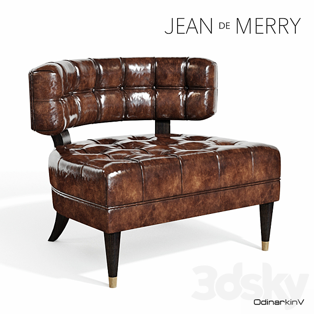 Chair Jean de Merry Tribeca 3ds Max - thumbnail 1