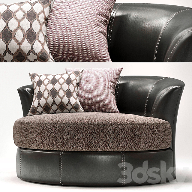 chair Kumasi_Ashley Home Store 3DSMax File - thumbnail 1