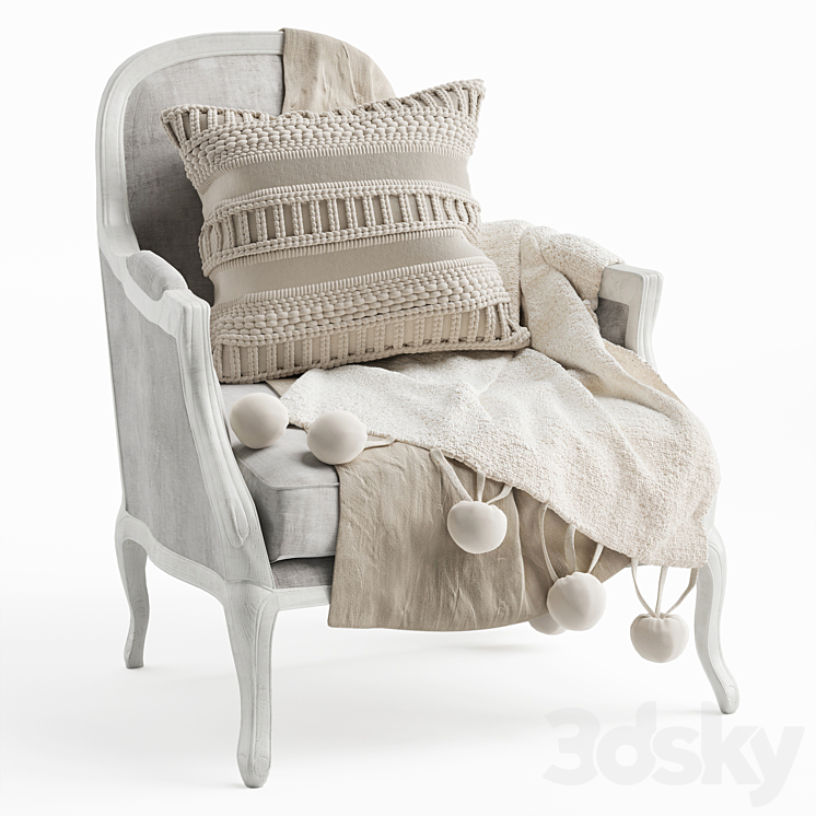 Chair Kusk 2 3DS Max - thumbnail 1