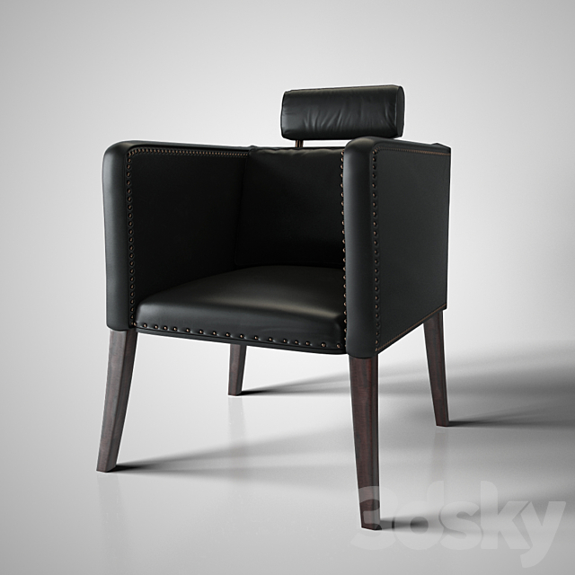 Chair Luciano 3ds Max - thumbnail 1