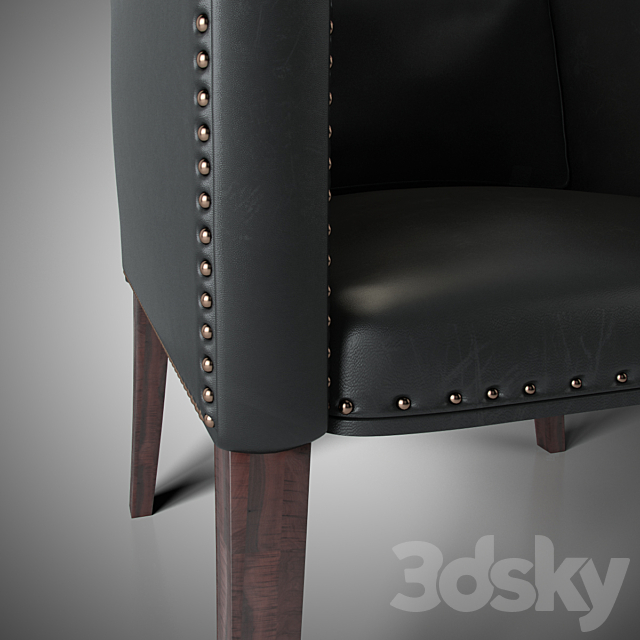 Chair Luciano 3ds Max - thumbnail 3