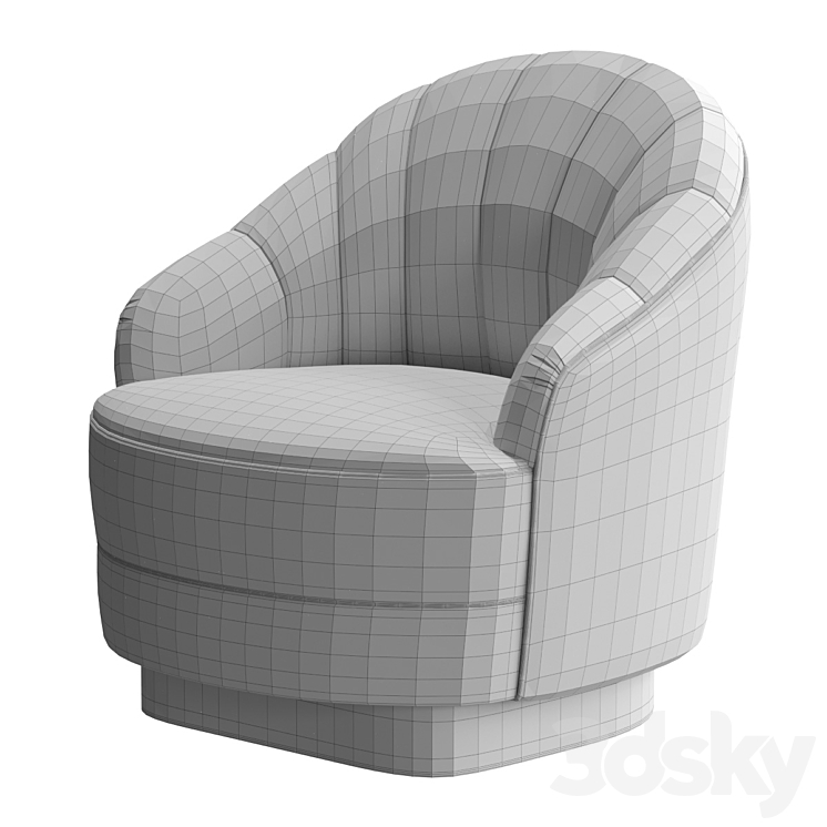 Chair Mexil MP509 3DS Max - thumbnail 2