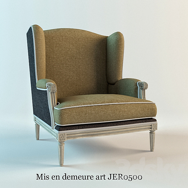 chair Mis en demeure art_JER0500 3ds Max - thumbnail 1