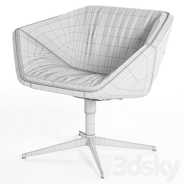 Chair Montis ELLA 3DSMax File - thumbnail 2