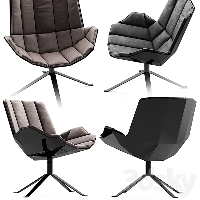 Chair muller MARTINI 3ds Max - thumbnail 2