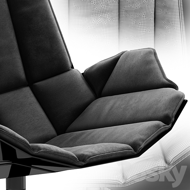 Chair muller MARTINI 3ds Max - thumbnail 3