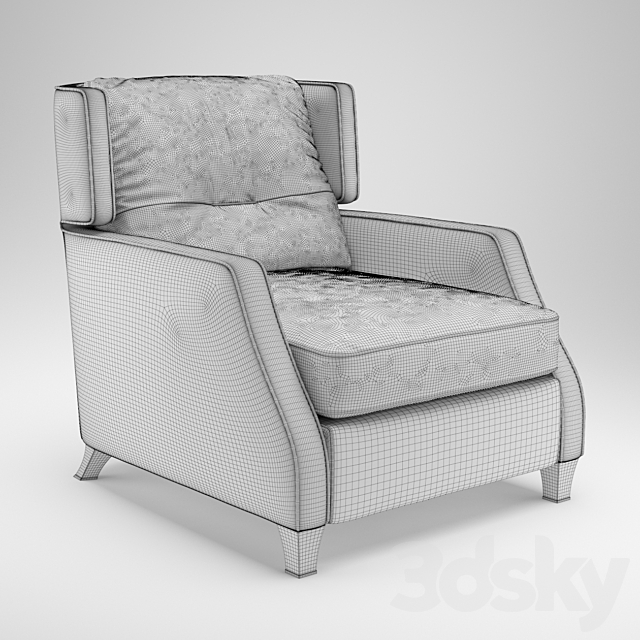 Chair Natuzzi Amadeus 3DSMax File - thumbnail 3