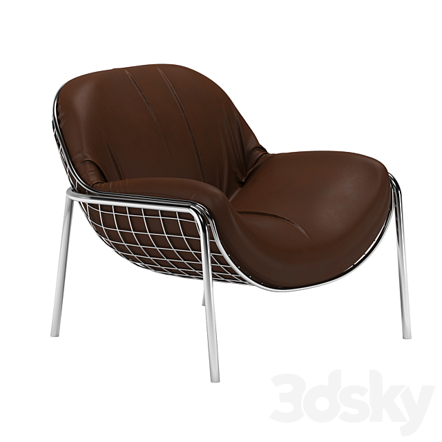 Chair Natuzzi Lave. 3DSMax File - thumbnail 1