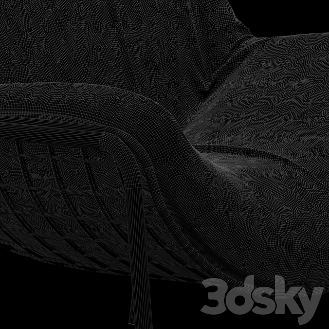 Chair Natuzzi Lave. 3DSMax File - thumbnail 3