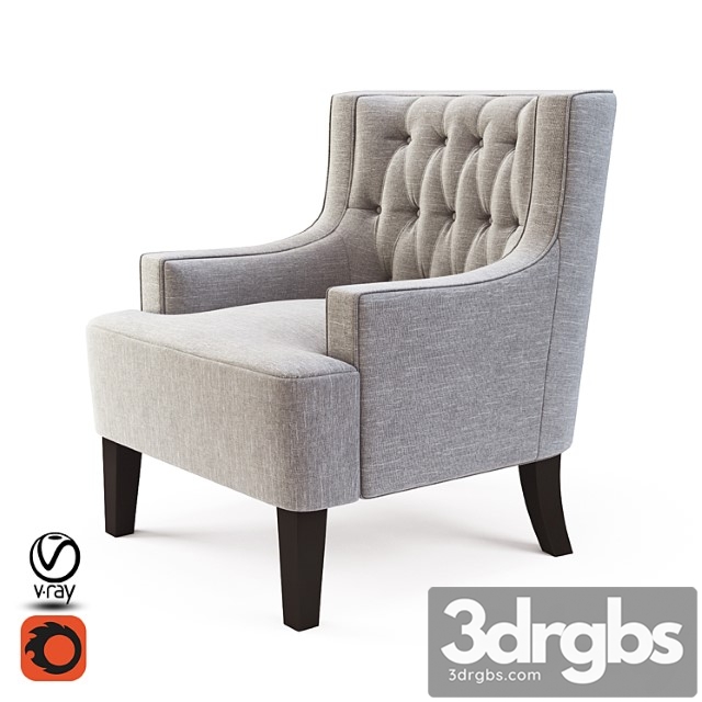 Chair of dantone richmond 3dsmax Download - thumbnail 1