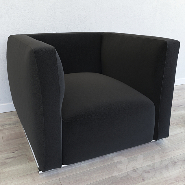 Chair Poliform Shanghai 3DSMax File - thumbnail 3