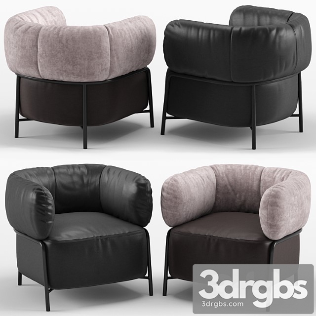 Chair quadrotta – calligaris 3dsmax Download - thumbnail 1