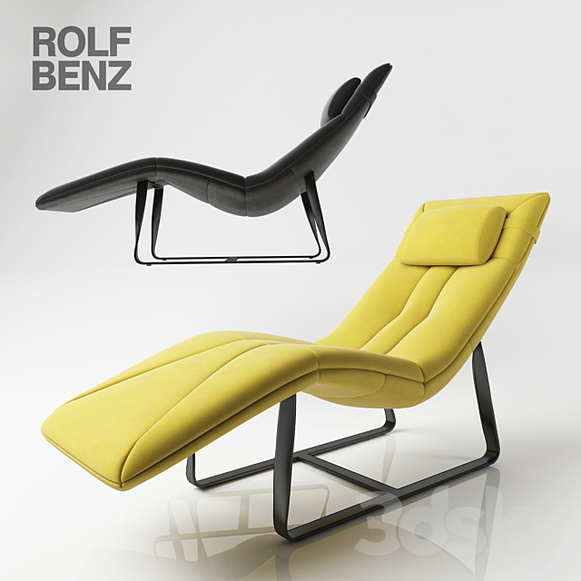 Chair Rolf Benz 360 3DSMax File - thumbnail 1