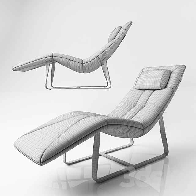 Chair Rolf Benz 360 3DSMax File - thumbnail 2