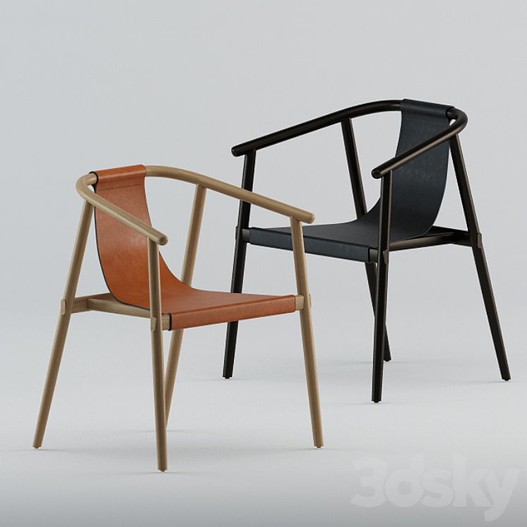 Chair saddler 3DS Max - thumbnail 1