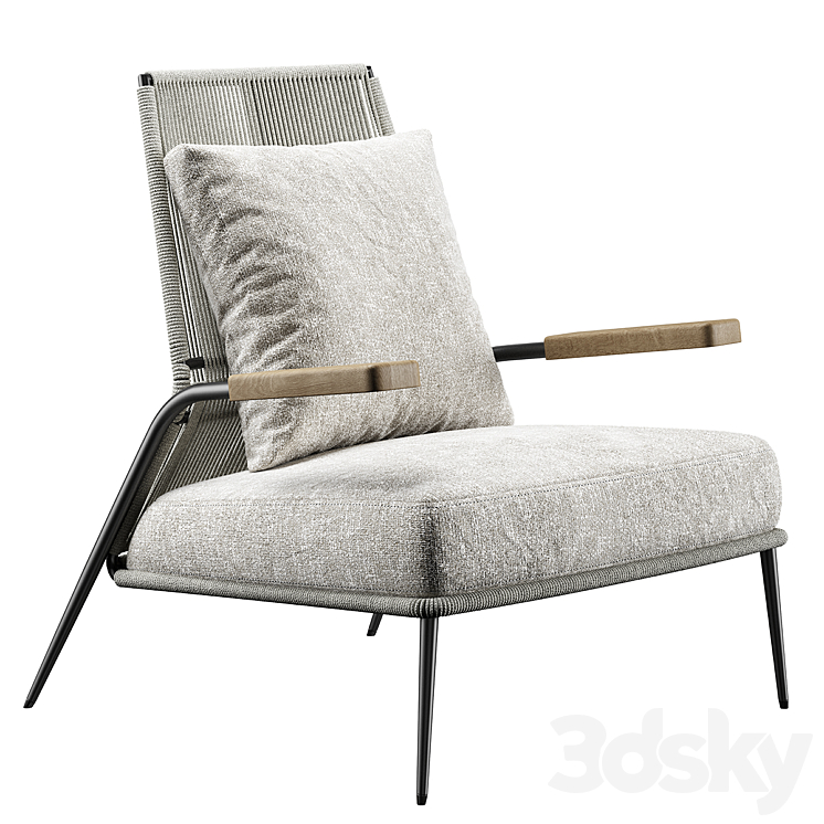 Chair Slip V Konyshev 3DS Max Model - thumbnail 1