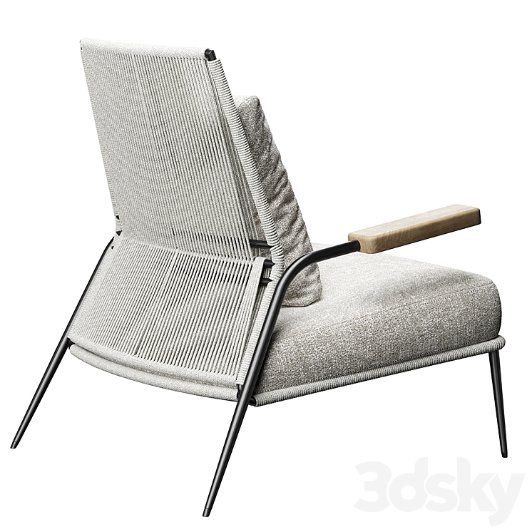 Chair Slip V Konyshev 3DS Max Model - thumbnail 2