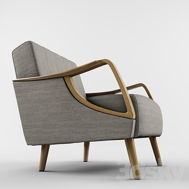 chair Theodore 3DSMax File - thumbnail 2