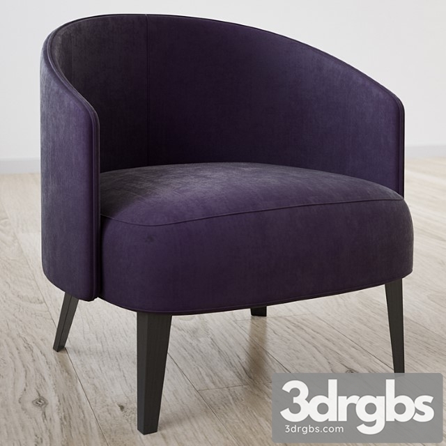 Chair Velvet 1 3dsmax Download - thumbnail 1