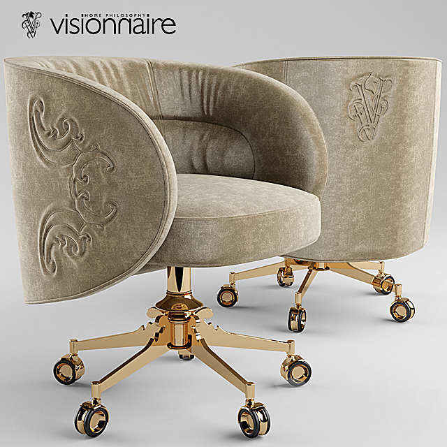 chair visionnaire mackenzie 3DSMax File - thumbnail 1