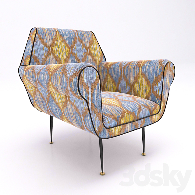 Chair wilhelm 3DSMax File - thumbnail 2