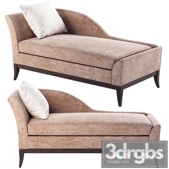 Chaise Longue 3dsmax Download - thumbnail 1