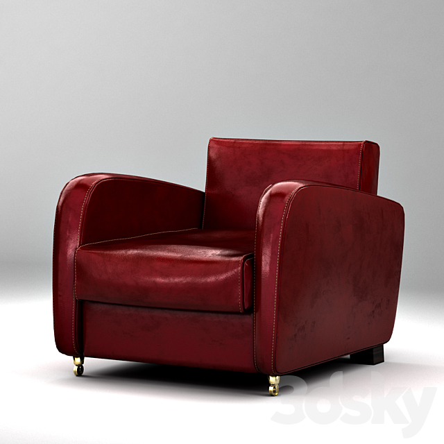 CHARMINE LONGE ARMCHAIRS | Armchair 3DS Max Model - thumbnail 2