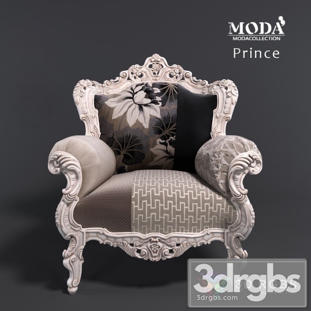 Chear Prince Armchair 3dsmax Download - thumbnail 1